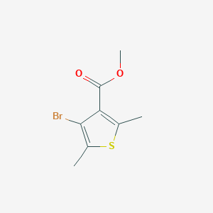molecular formula C8H9BrO2S B8045227 Methyl 4-bromo-2,5-dimethylthiophene-3-carboxylate 