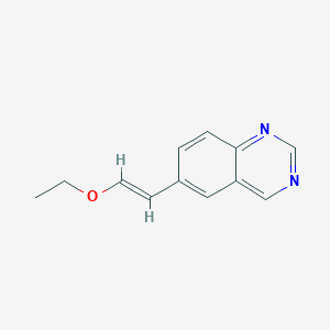 (E)-6-(2-Ethoxyvinyl)quinazoline