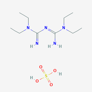molecular formula C10H25N5O4S B8045708 N1,N1,N5,N5-tetraethylbiguanide sulfate 