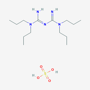 molecular formula C14H33N5O4S B8045725 N1,N1,N5,N5-tetrakis(n-propyl)-biguanide sulfate 