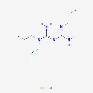 molecular formula C11H26ClN5 B8045776 N1,N1-dipropyll-N5-propylbiguanide hydrochloride 