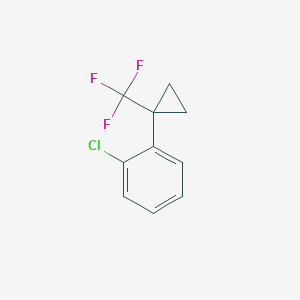 1-Chloro-2-(1-trifluoromethyl-cyclopropyl)-benzene