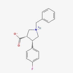 molecular formula C18H18FNO2 B8046079 CID 51557039 