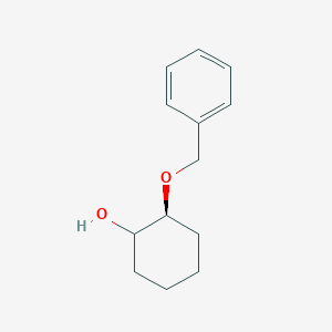 molecular formula C13H18O2 B8046080 rac trans-2-Benzyloxy-cyclohexanol 