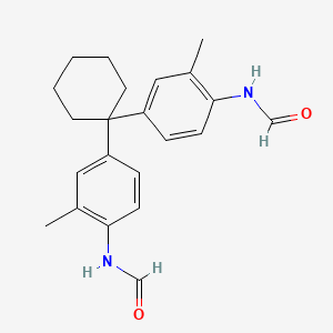 N-[4-[1-(4-formamido-3-methylphenyl)cyclohexyl]-2-methylphenyl]formamide