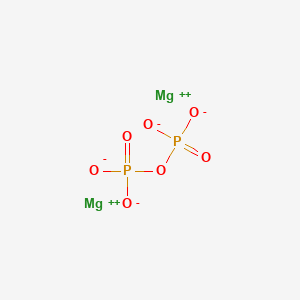 molecular formula Mg2P2O7<br>Mg2O7P2 B080462 焦磷酸镁 CAS No. 13446-24-7
