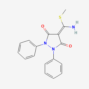 molecular formula C17H15N3O2S B8046389 CID 124927177 