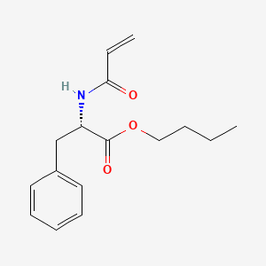 molecular formula C16H21NO3 B8046435 butyl (2S)-3-phenyl-2-(prop-2-enoylamino)propanoate 