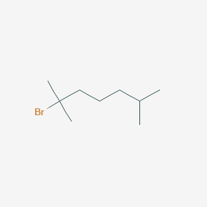 molecular formula C9H19Br B8046499 2-Bromo-2,6-dimethylheptane 