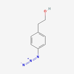 molecular formula C8H9N3O B8046528 2-(4-叠氮苯基)乙醇 
