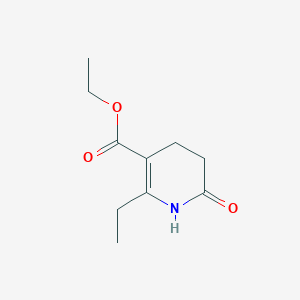 molecular formula C10H15NO3 B8046593 ethyl 6-ethyl-2-oxo-3,4-dihydro-1H-pyridine-5-carboxylate 