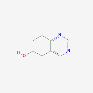 molecular formula C8H10N2O B8046667 5,6,7,8-Tetrahydroquinazolin-6-ol 