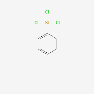 molecular formula C10H13Cl3Si B8046713 (4-(tert-Butyl)phenyl)trichlorosilane 