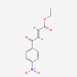 ethyl (E)-4-(4-nitrophenyl)-4-oxobut-2-enoate