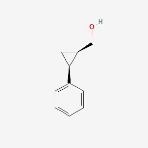 molecular formula C10H12O B8046908 cis-(2-Phenylcyclopropyl)methanol CAS No. 1007-09-6