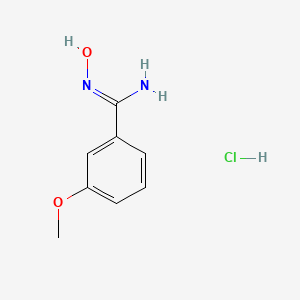 molecular formula C8H11ClN2O2 B8047140 3-Methoxybenzamidoxime hcl 