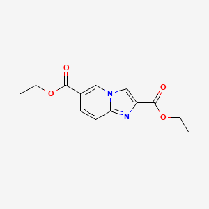 molecular formula C13H14N2O4 B8047251 Diethyl imidazo[1,2-a]pyridine-2,6-dicarboxylate 