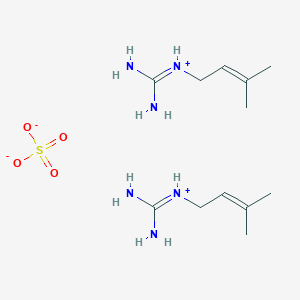 molecular formula C12H28N6O4S B8047291 Galegin sulfate 