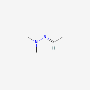 molecular formula C4H10N2 B8047305 Acetaldehyde, dimethylhydrazone CAS No. 19888-74-5