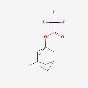 molecular formula C12H15F3O2 B8047328 1-Adamantyl trifluoroacetate 