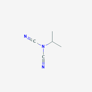 molecular formula C5H7N3 B8047420 Dicyano(propan-2-yl)amine CAS No. 35695-36-4