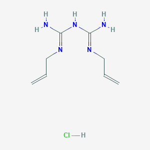 molecular formula C8H16ClN5 B8047441 N1,N5-bis(prop-2-en-1-yl)biguanide hydrochloride 