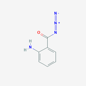 molecular formula C7H6N4O B8047445 2-氨基苯甲酰叠氮化物 