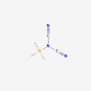 molecular formula C5H9N3Si B8047554 Dicyano(trimethylsilyl)amine 