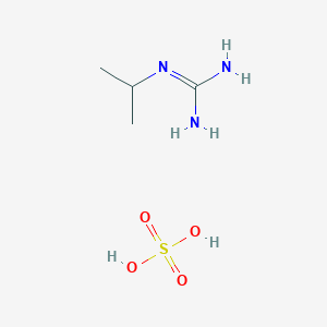 molecular formula C4H13N3O4S B8047573 1-(Propan-2-yl)guanidine sulfate CAS No. 131039-72-0