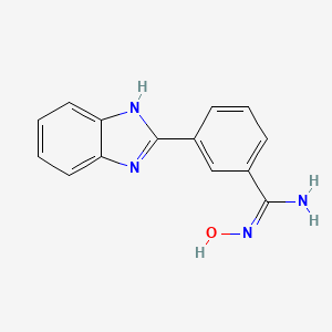 molecular formula C14H12N4O B8047578 CID 73995246 