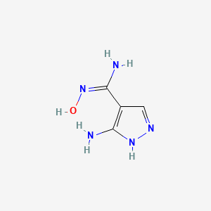 molecular formula C4H7N5O B8047590 CID 135465806 