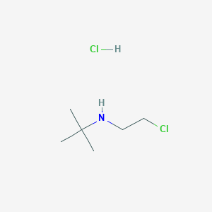 molecular formula C6H15Cl2N B8047617 tert-Butyl(2-chloroethyl)amine hydrochloride 
