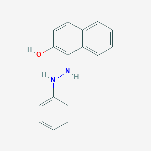 molecular formula C16H14N2O B8047677 1-(2-Phenylhydrazinyl)naphthalen-2-ol 