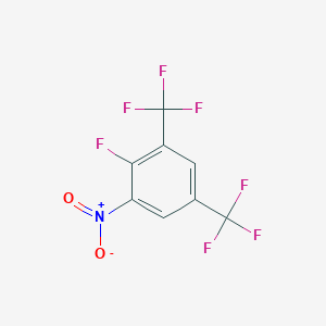 2-Fluoro-1-nitro-3,5-bis(trifluoromethyl)benzene