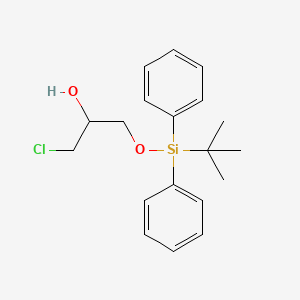 molecular formula C19H25ClO2Si B8047796 1-((tert-Butyldiphenylsilyl)oxy)-3-chloropropan-2-ol 