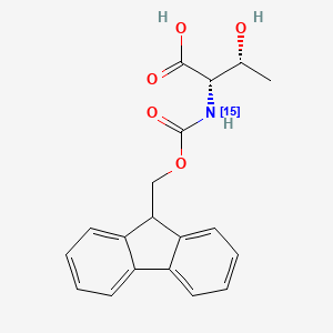 molecular formula C19H19NO5 B8047831 Fmoc-thr-OH-15N 