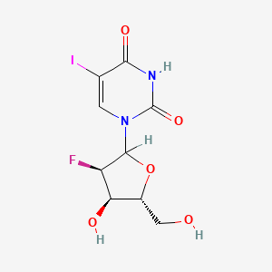 molecular formula C9H10FIN2O5 B8047869 5-Iodo-1-(2-fluoro-2-deoxyribofuranosyl)uracil 