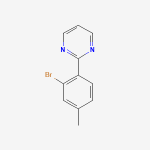 2-(2-Bromo-4-methylphenyl)pyrimidine