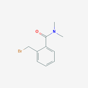 molecular formula C10H12BrNO B8047907 2-(Bromomethyl)-N,N-dimethylbenzamide 
