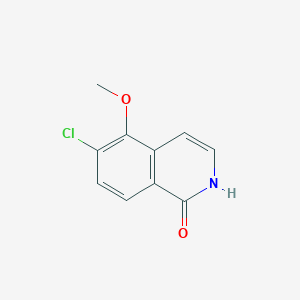 6-chloro-5-methoxyisoquinolin-1(2H)-one