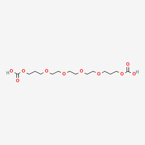 molecular formula C14H26O10 B8047999 lpha, oMega-Dipropionic acid triethylene glycol 