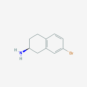 (S)-7-Bromo-1,2,3,4-tetrahydronaphthalen-2-amine