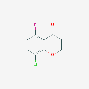 8-Chloro-5-fluorochroman-4-one