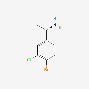 (1S)-1-(4-BROMO-3-CHLOROPHENYL)ETHYLAMINE HCl