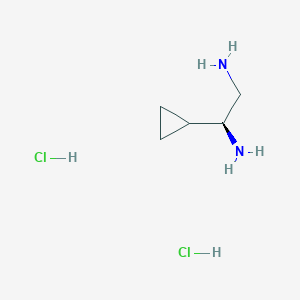 (S)-1-Cyclopropylethane-1,2-diamine dihydrochloride