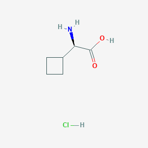 (R)-2-amino-2-cyclobutylacetic acid hydrochloride