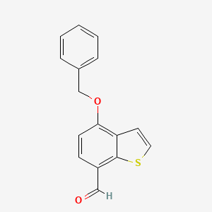 4-(Benzyloxy)benzo[b]thiophene-7-carbaldehyde