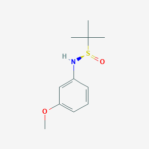 (R)-N-(3-Methoxyphenyl) tert-butanesulfinamide