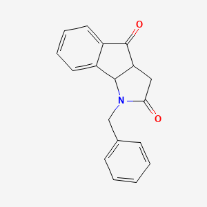 molecular formula C18H15NO2 B8048587 CID 132988355 
