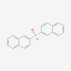 molecular formula C20H15OP B8048731 2-Naphthalen-2-ylphosphonoylnaphthalene 